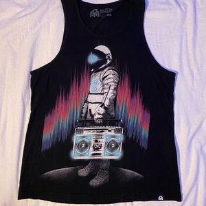 Into the am - mens Spaceman tank - m